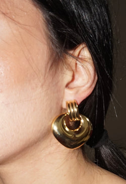 Hailey earrings big oro