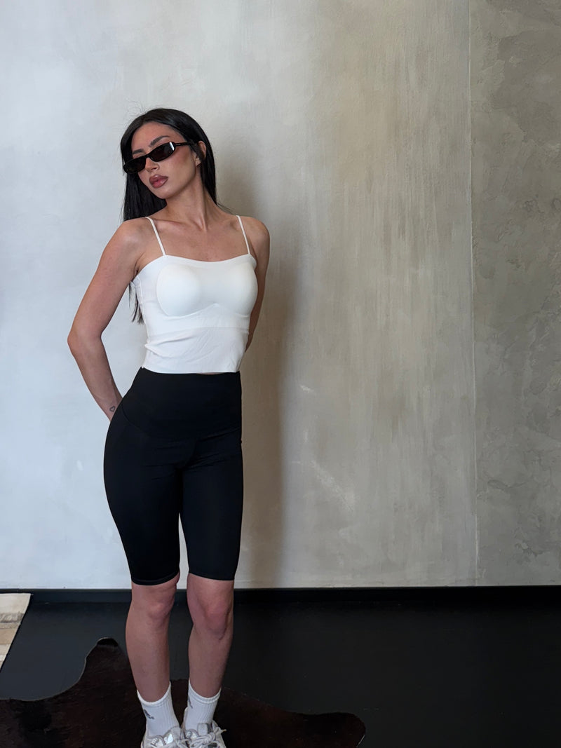 Top Lycra white