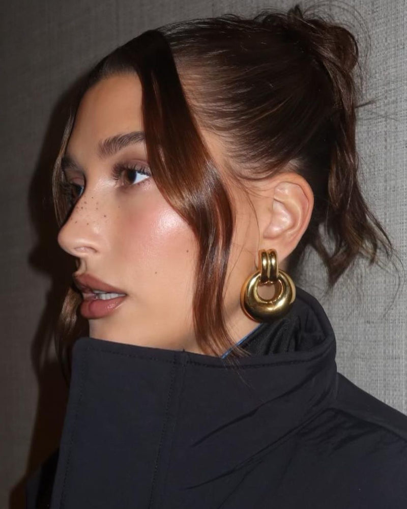 Hailey earrings big oro