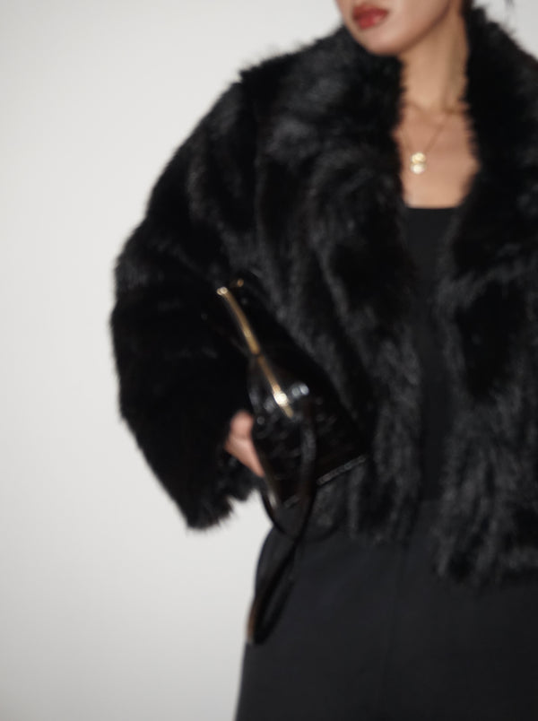 Black fur