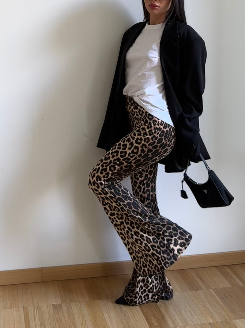 Leggings leopard print