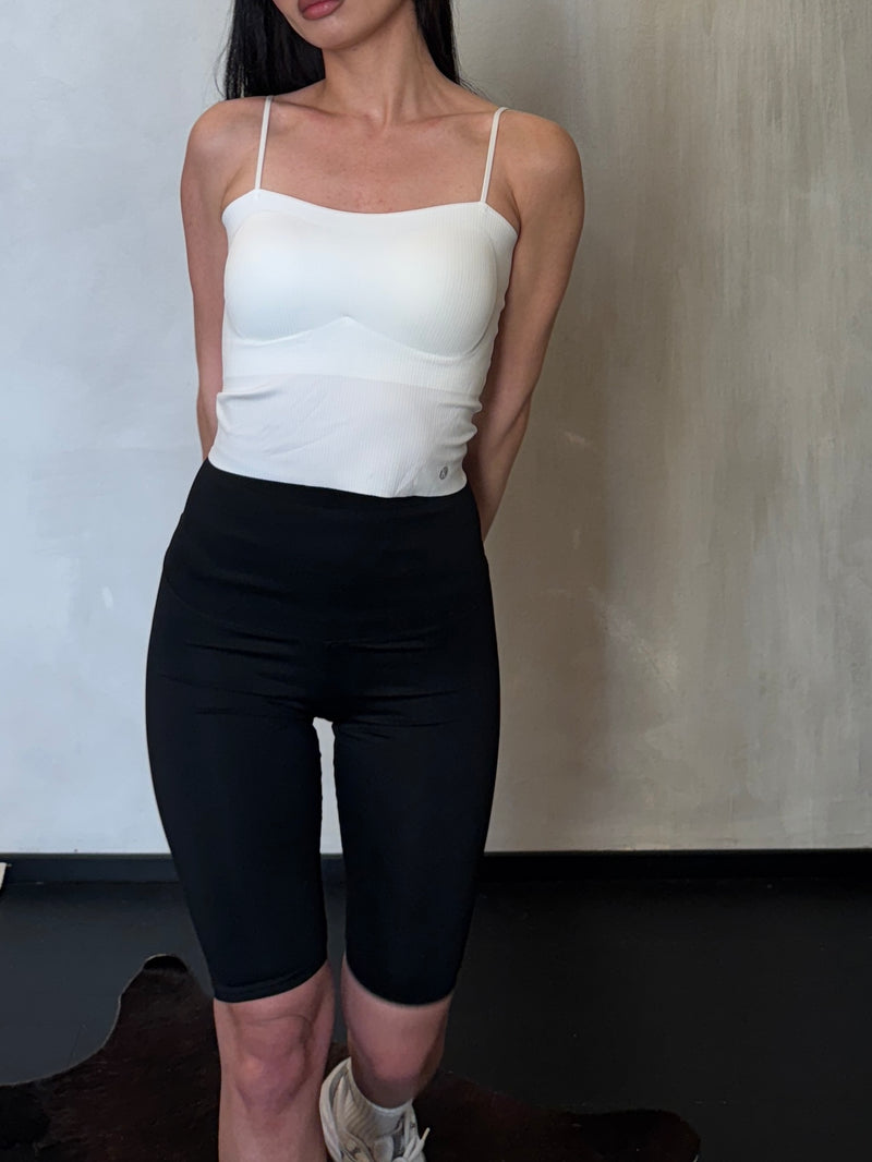 Top Lycra white